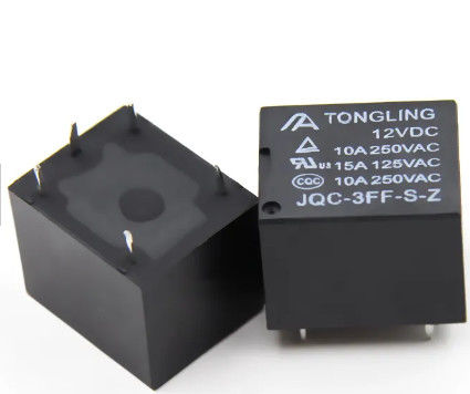 5 poder más elevado Mini Relay eléctrico de las retransmisiones 15A 125VAC del PWB del Pin 5V 6V 9V 12V 24V T73