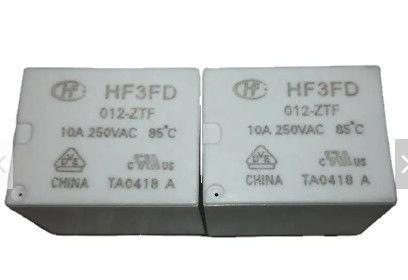 Retransmisión HF3FD/012-ZSTF HF3FD 024-ZTF 24V DC de la transferencia de HF3FD 012-ZTF 5Pin 12V DC 10A 250VAC